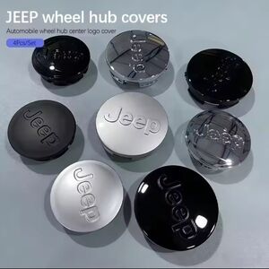 4 New Jeep Wheel Hubcap Center Caps